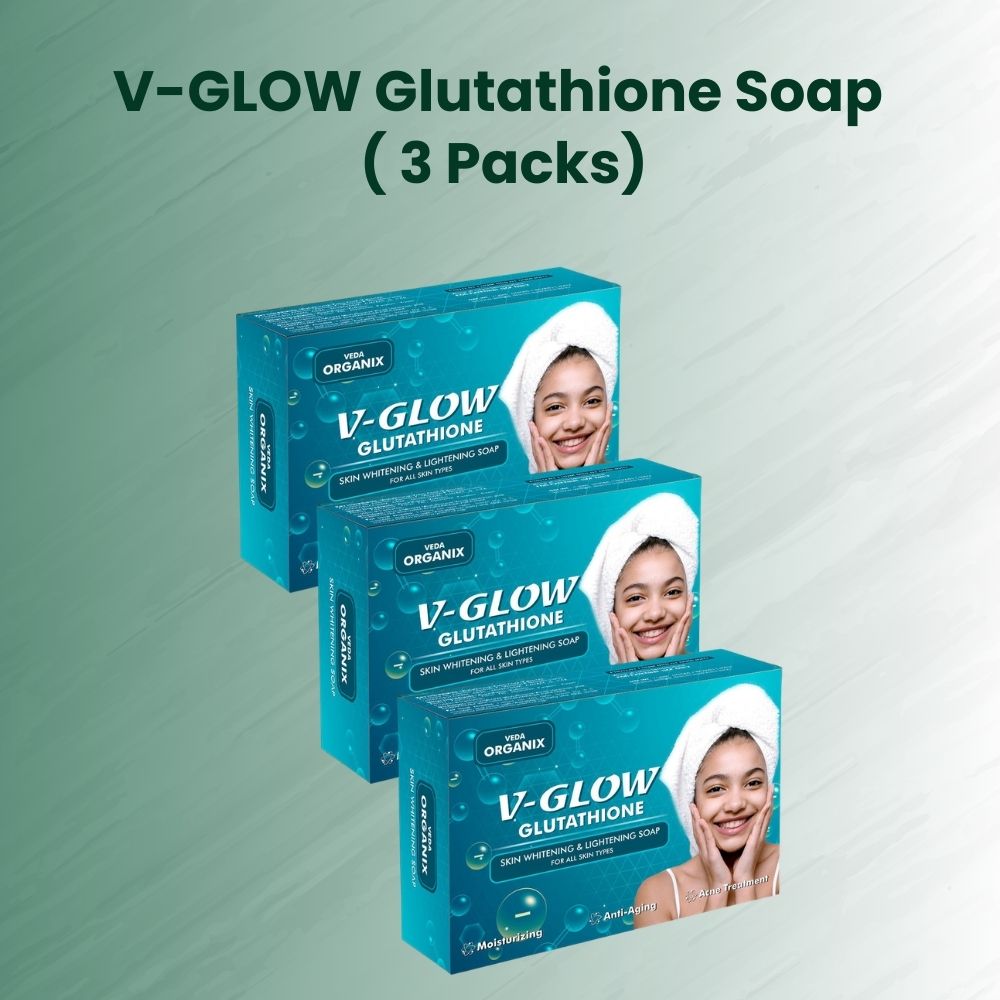 V-GLOW Glutathione Soap ( 3 Packs)