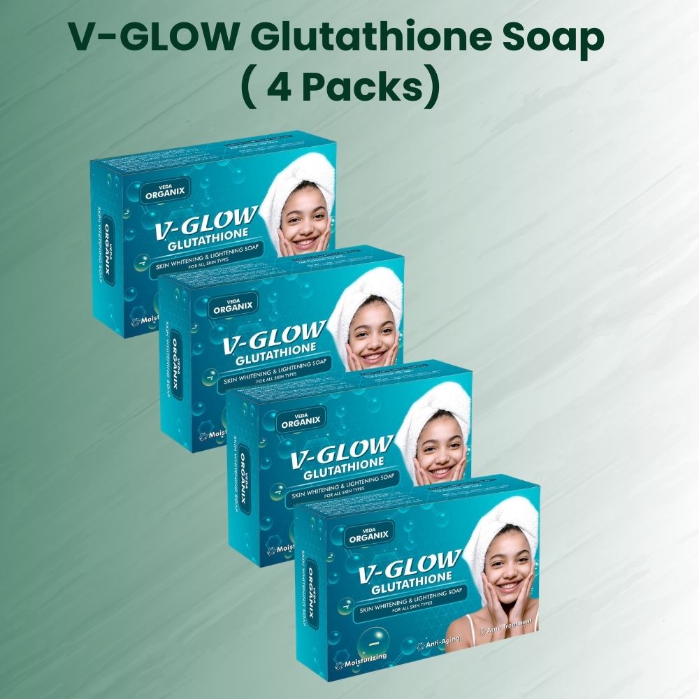 V-GLOW Glutathione Soap ( 4 Packs)
