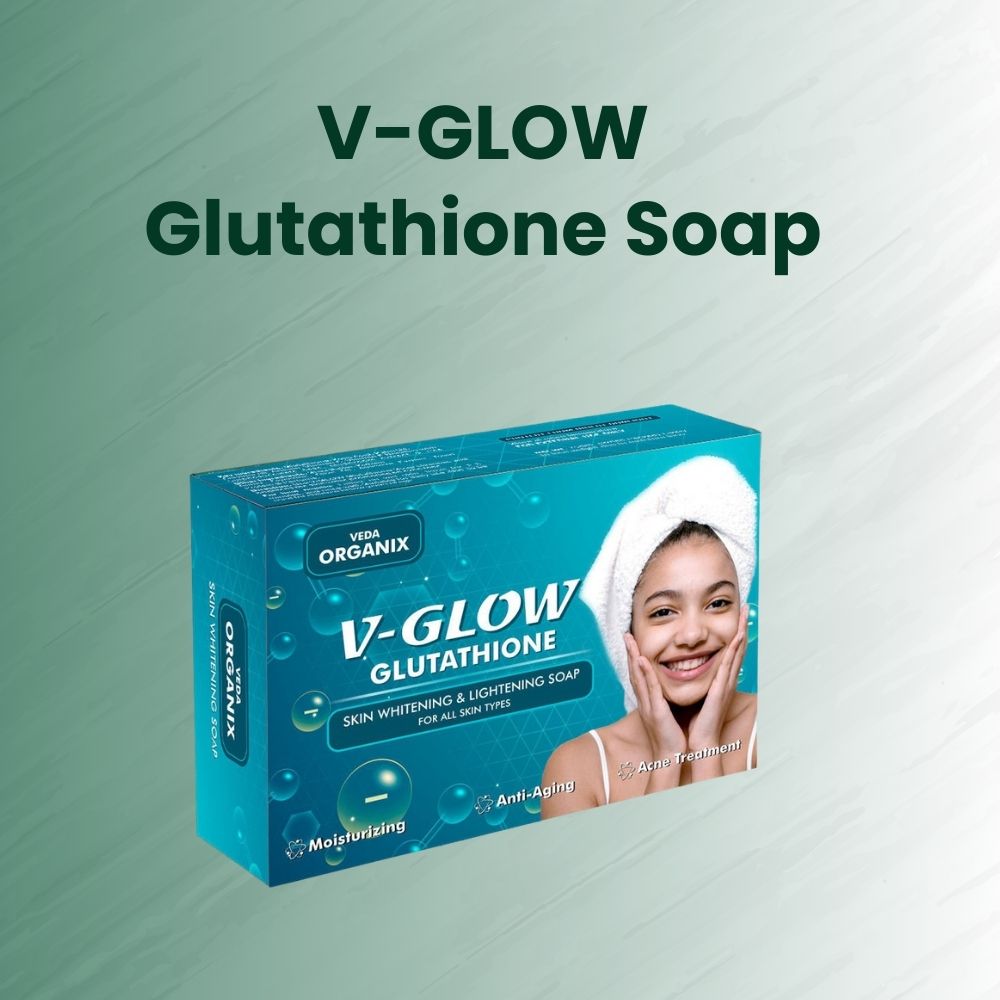 v glow gluathione soap