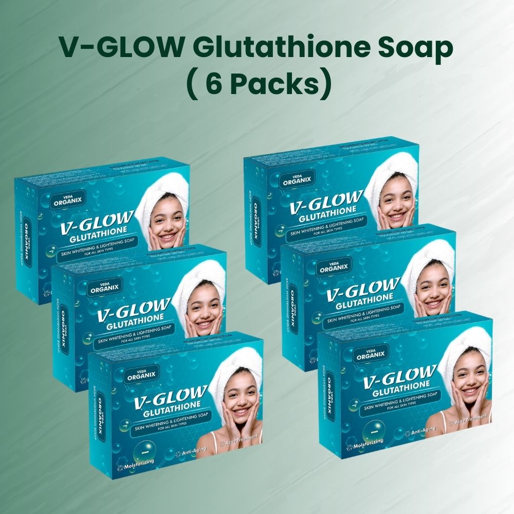 V-GLOW Glutathione Soap ( 6 Packs) (1)