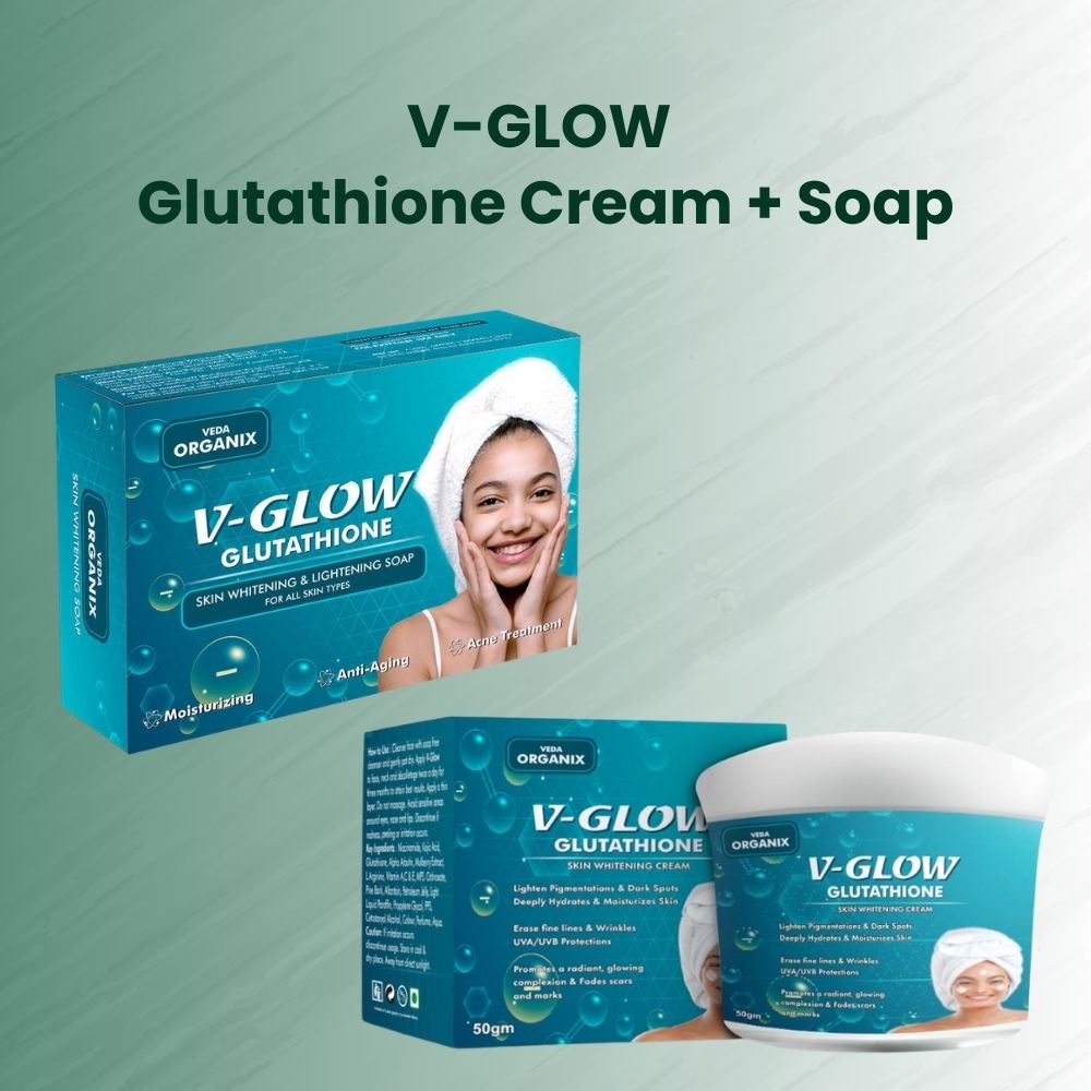 V-GLOW Glutathione Cream + Soap