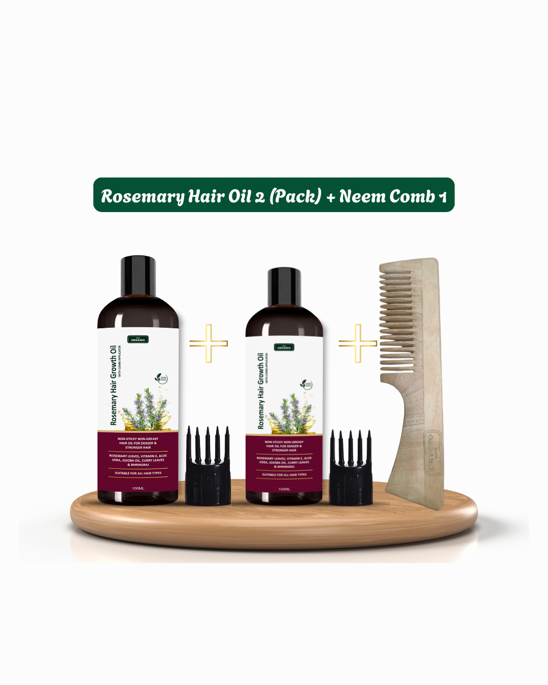 Rosemary Hair Oil & Neem Comb