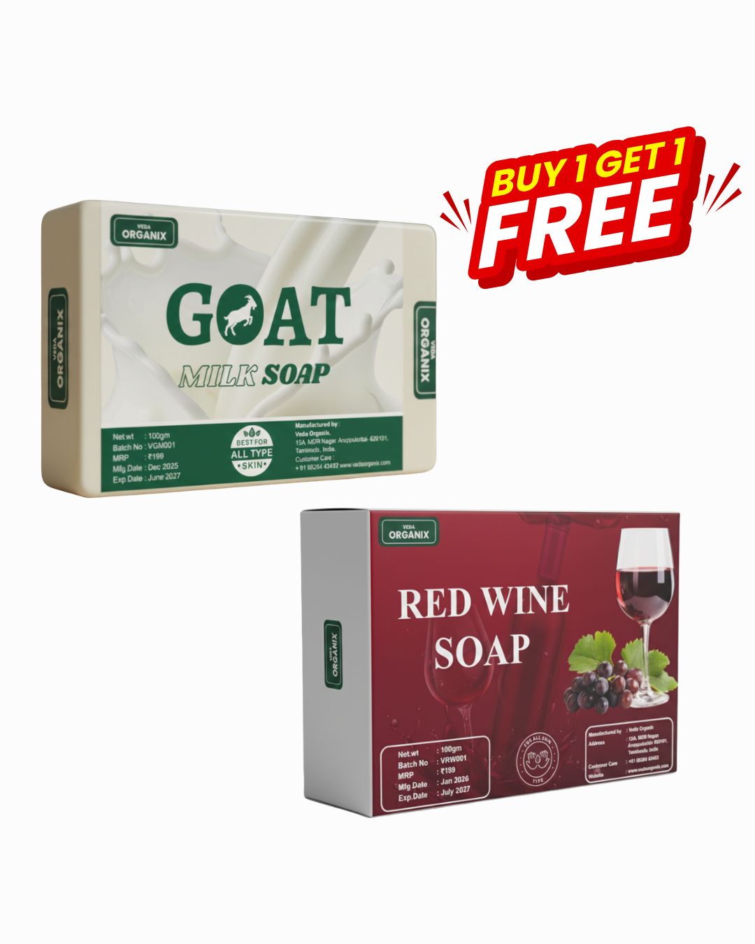 Red Wine & Goat Milk Soap