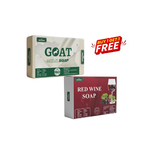 Veda Organix Red Wine & Goat Milk Soap