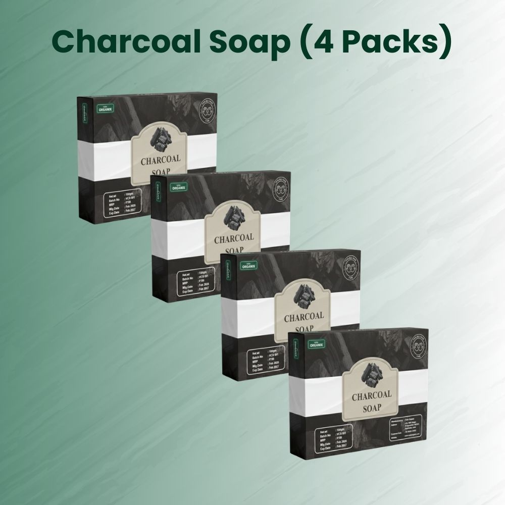 Charcoal Soap (4 Packs)