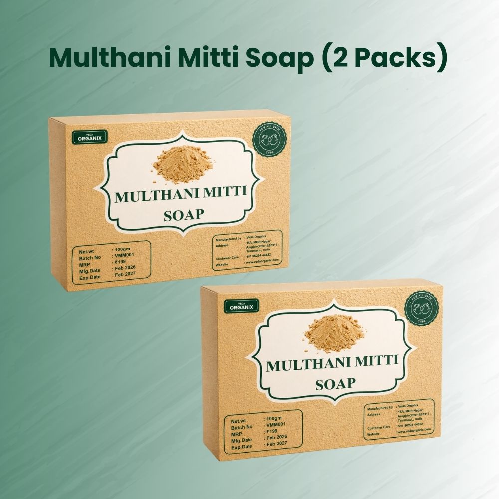 Multhani Mitti Soap (2 Packs)