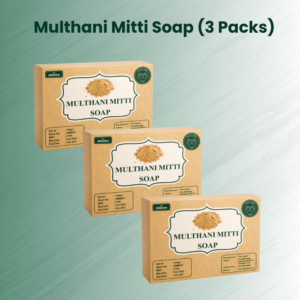 Multhani Mitti Soap (3 Packs)