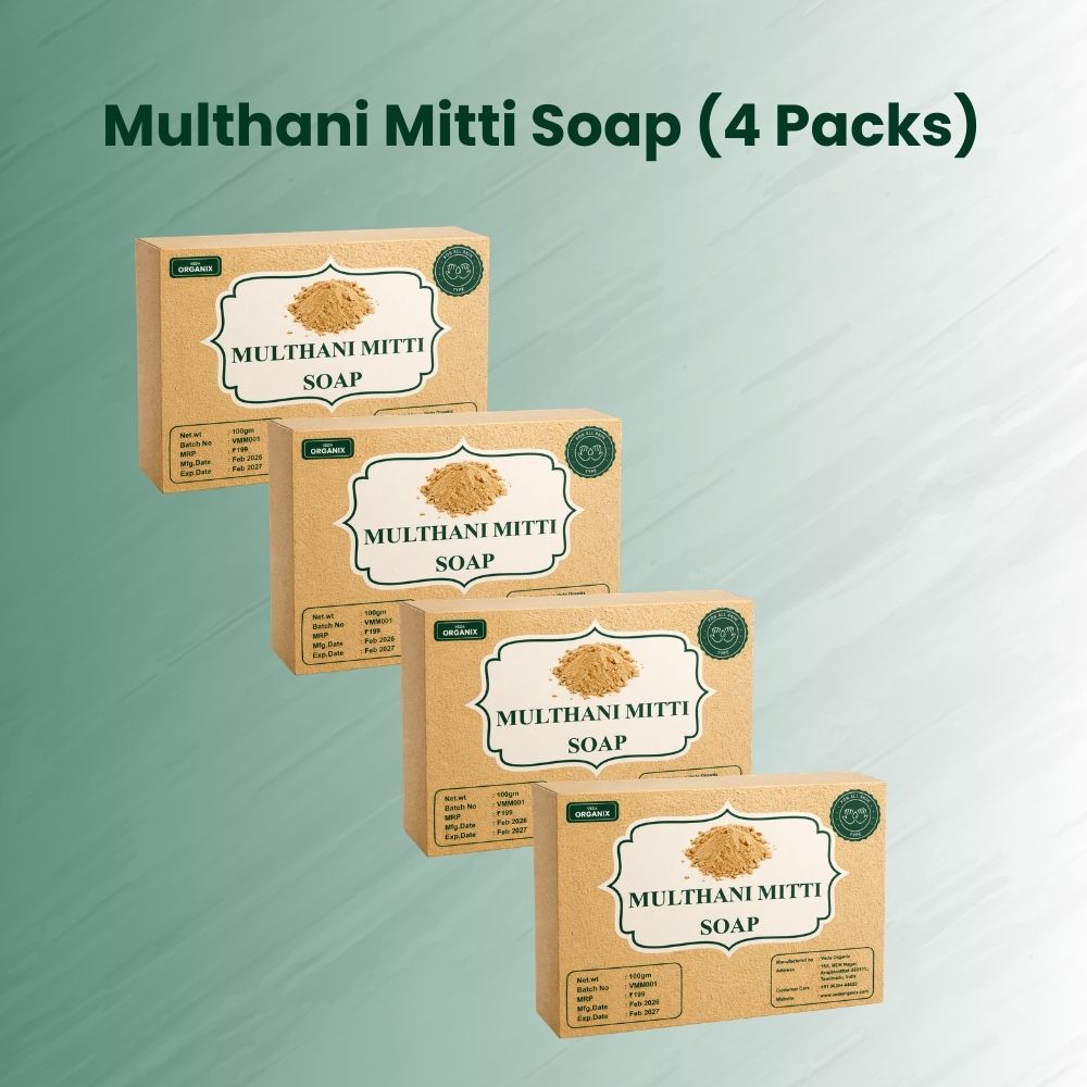 Multhani Mitti Soap (4 Packs)