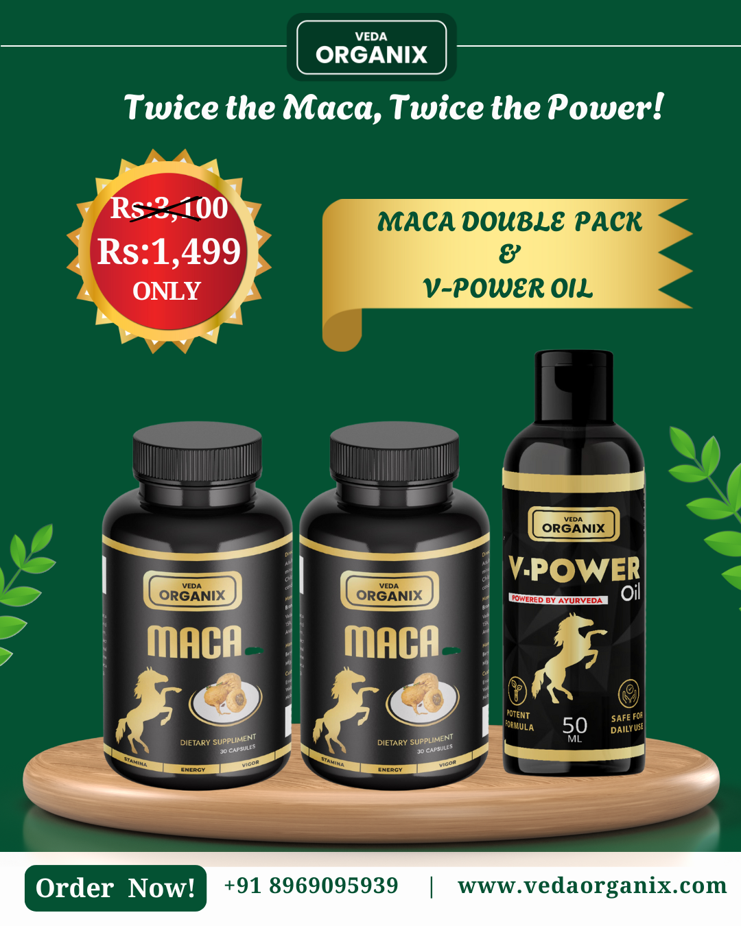 Maca & Power Oil